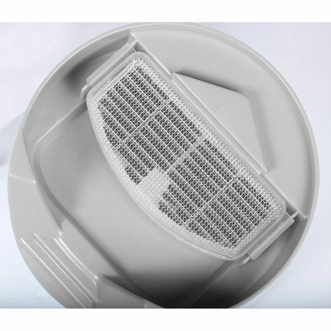 PET FEEDER 2IN1 28x19x17cm grey