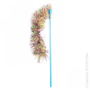 Pet One Cat Toy Wand Tail With Bell 46cm Mixed Colour