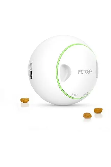 PetGeek Foodie Orb  Automatic Rolling Treat Ball