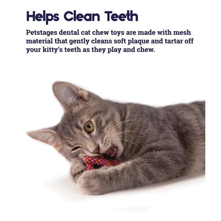 Petstages Catnip Dental Pretzel Toy for Cats