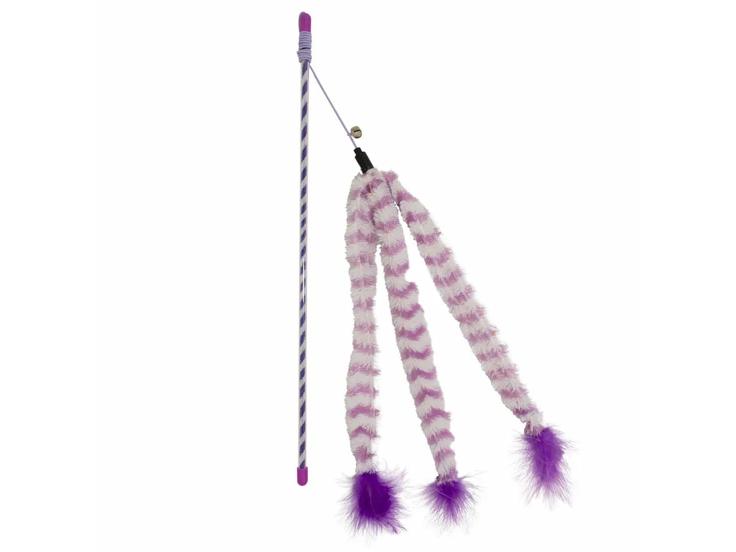 Playing rod Catchy fluffy tail 44x8x3,5cm