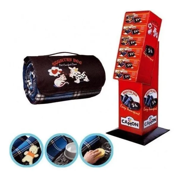Portable multifunctional blanket