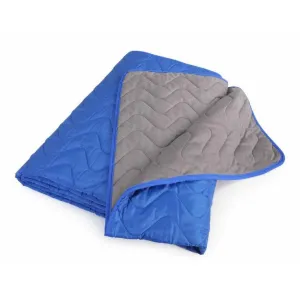 Quilted Cover Lux Blue/Grey - 250X140Cm