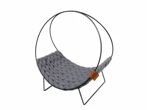 Quincy cat bed 46x34x51cm grey