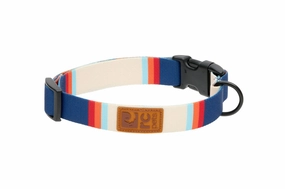 RC Pets Eco Clip Collar for Dogs in Coastal Stripe Pattern