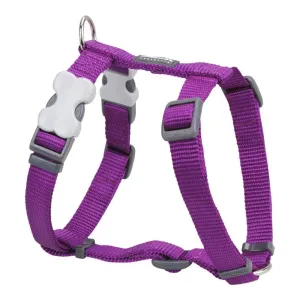 Red Dingo Dog Plain Harness Purple M 20mm