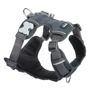 Red Dingo Padded Harness Grey S