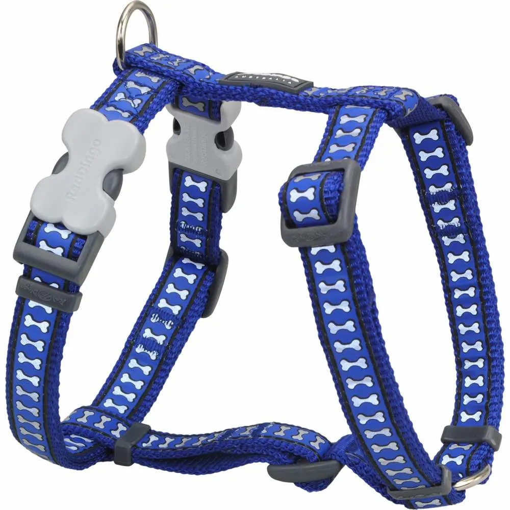 Red Dingo Reflective Dog Harness - Medium