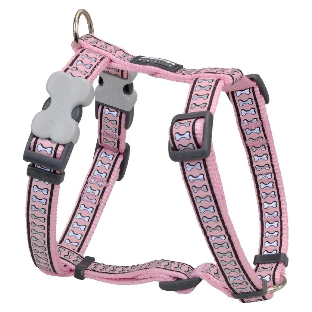 Red Dingo Reflective Dog Harness - Medium