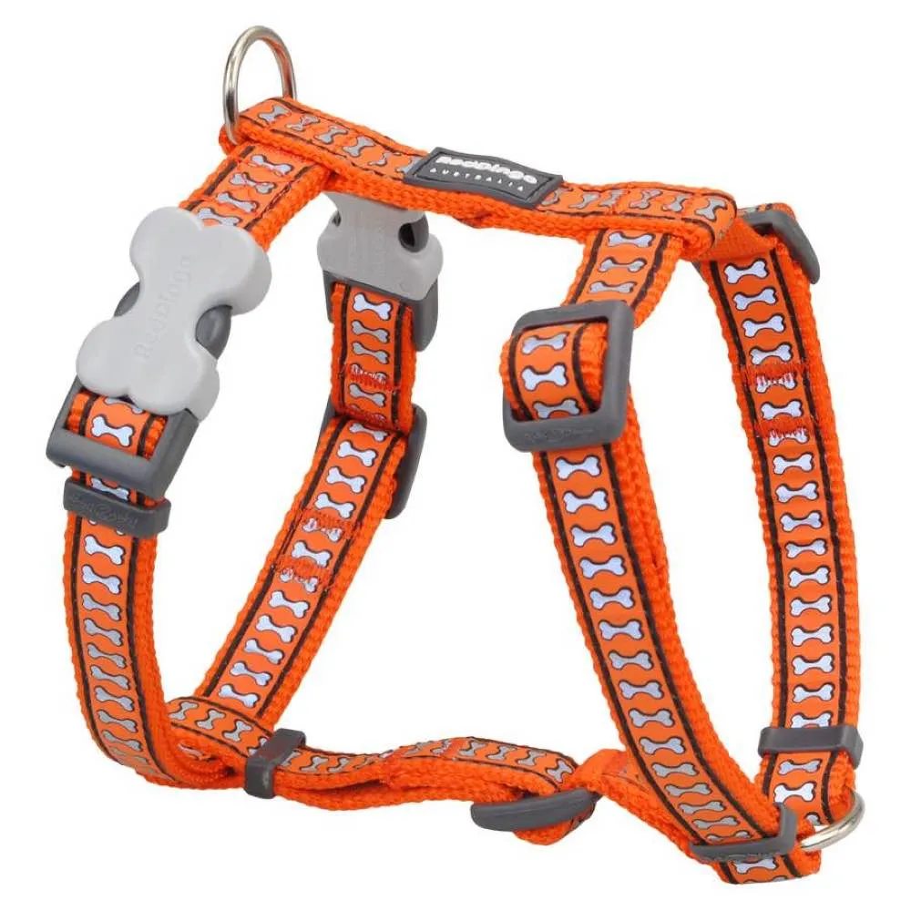 Red Dingo Reflective Dog Harness - Small