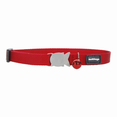 Red Dingo Cat Collar Classic Red