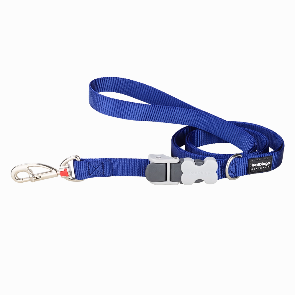 Red Dingo Dog Super Lead Classic Navy 20mm