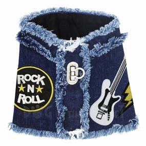 Rock n Roll Denim Harness Vest in 3 Colors