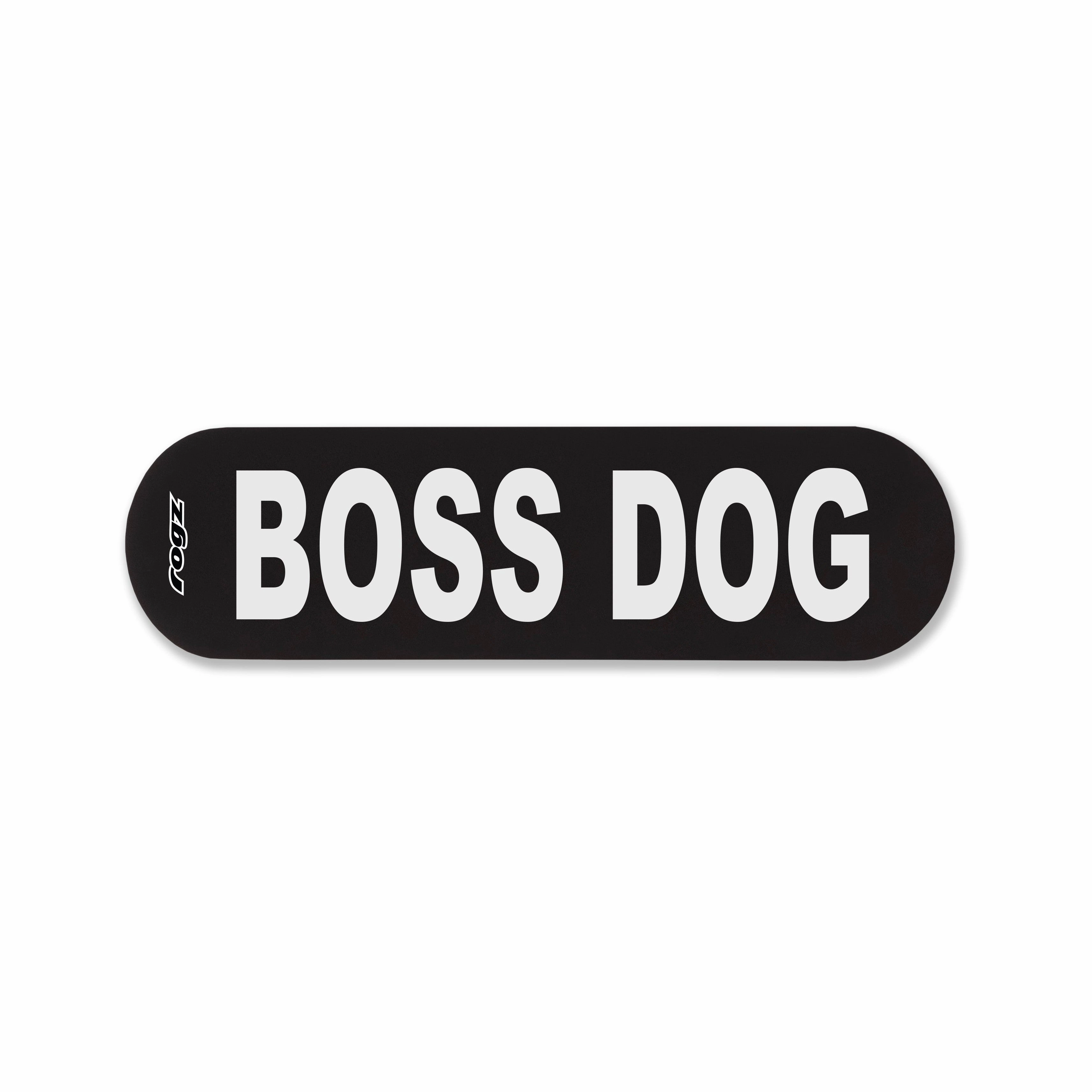 Rogz Pre-Made Badge Boss Dog Lge