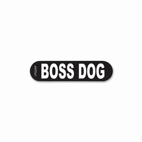 Rogz Pre-Made Badge Boss Dog Sml