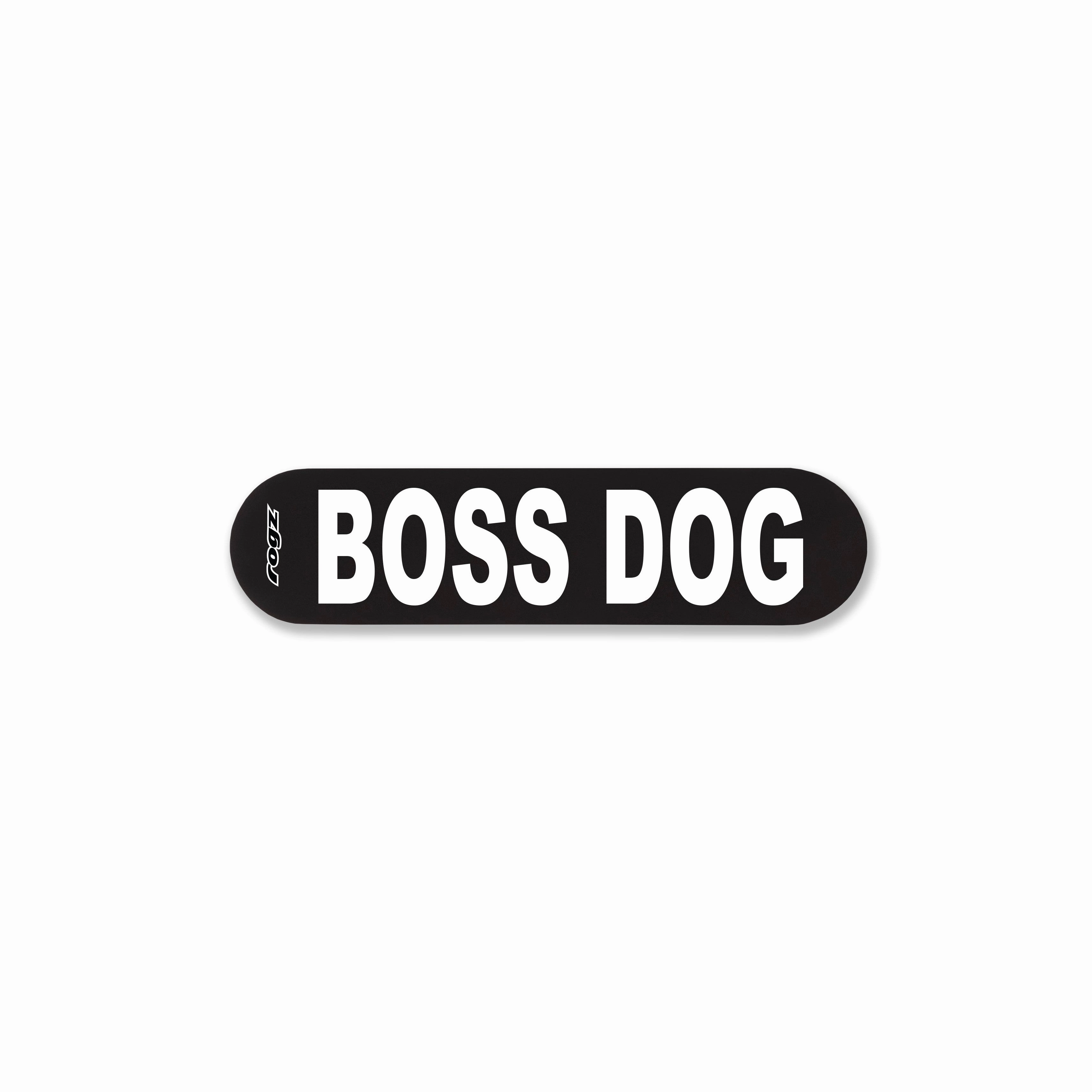 Rogz Pre-Made Badge Boss Dog Sml