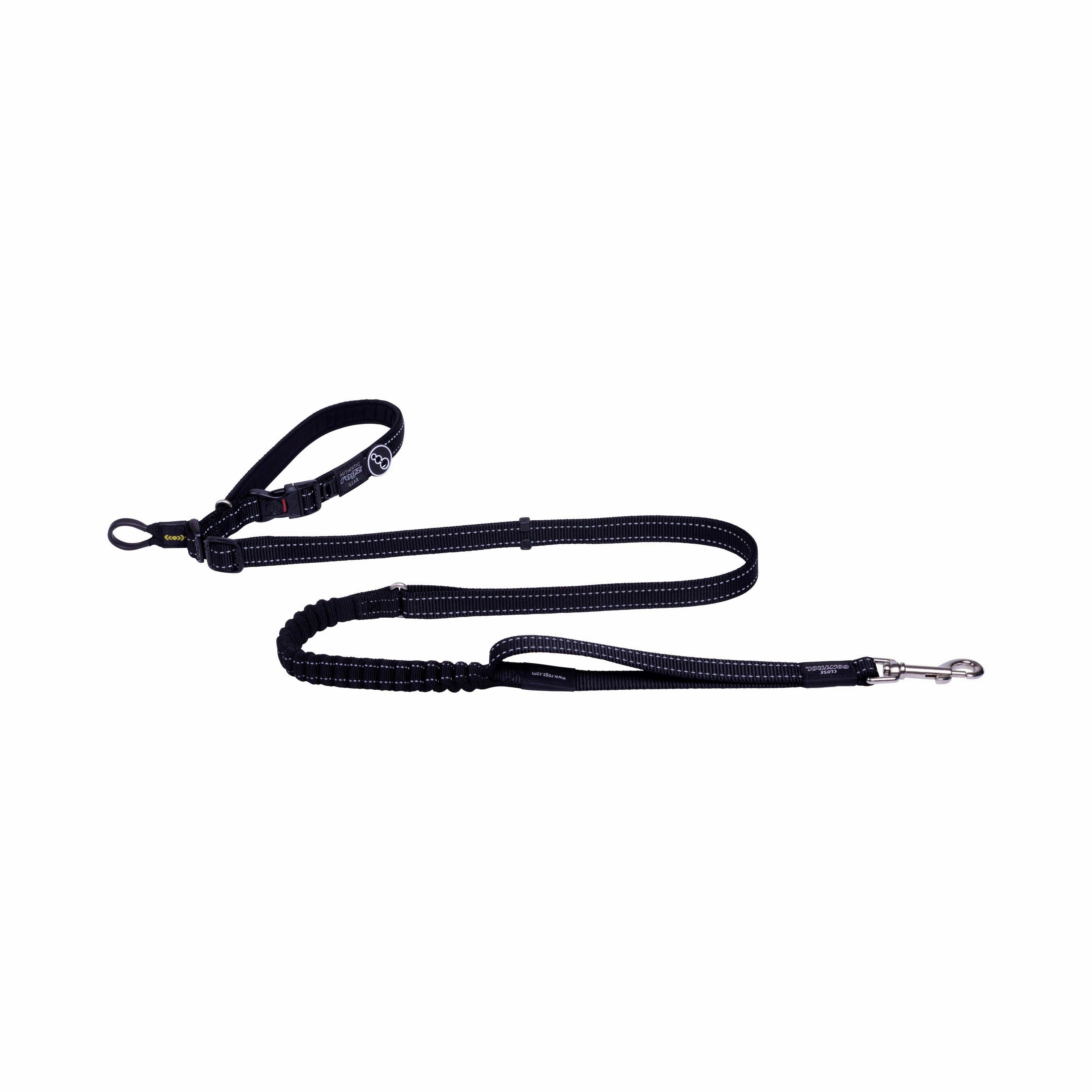 Rogz Specialty Handsfree Medium Dog Lead Black