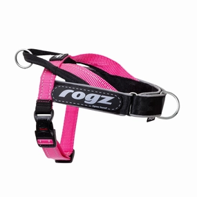 Rogz Utility LetzGo Personalised Harness Pink Sml