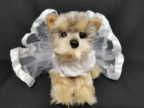 Rose Couture White Wedding Harness Dress