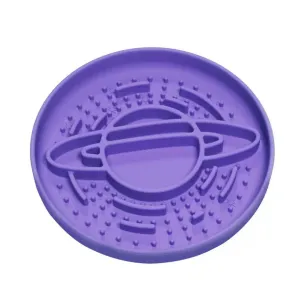Round Purple Sillicon Slow Feeder