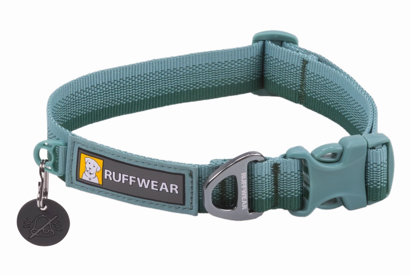 Ruffwear Front Range Dog Collar in River Rock Green