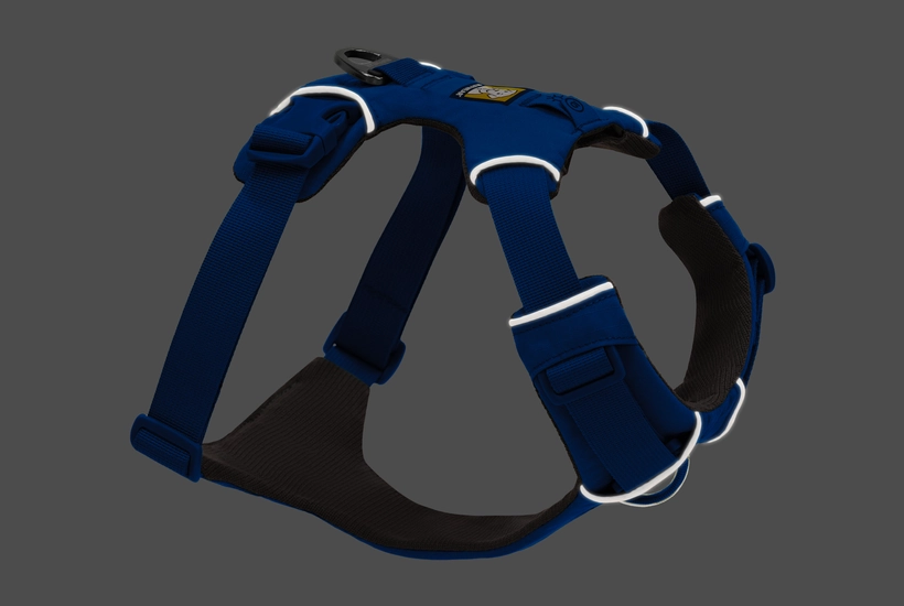 Ruffwear Front Range Dog Harness in Blue Pool