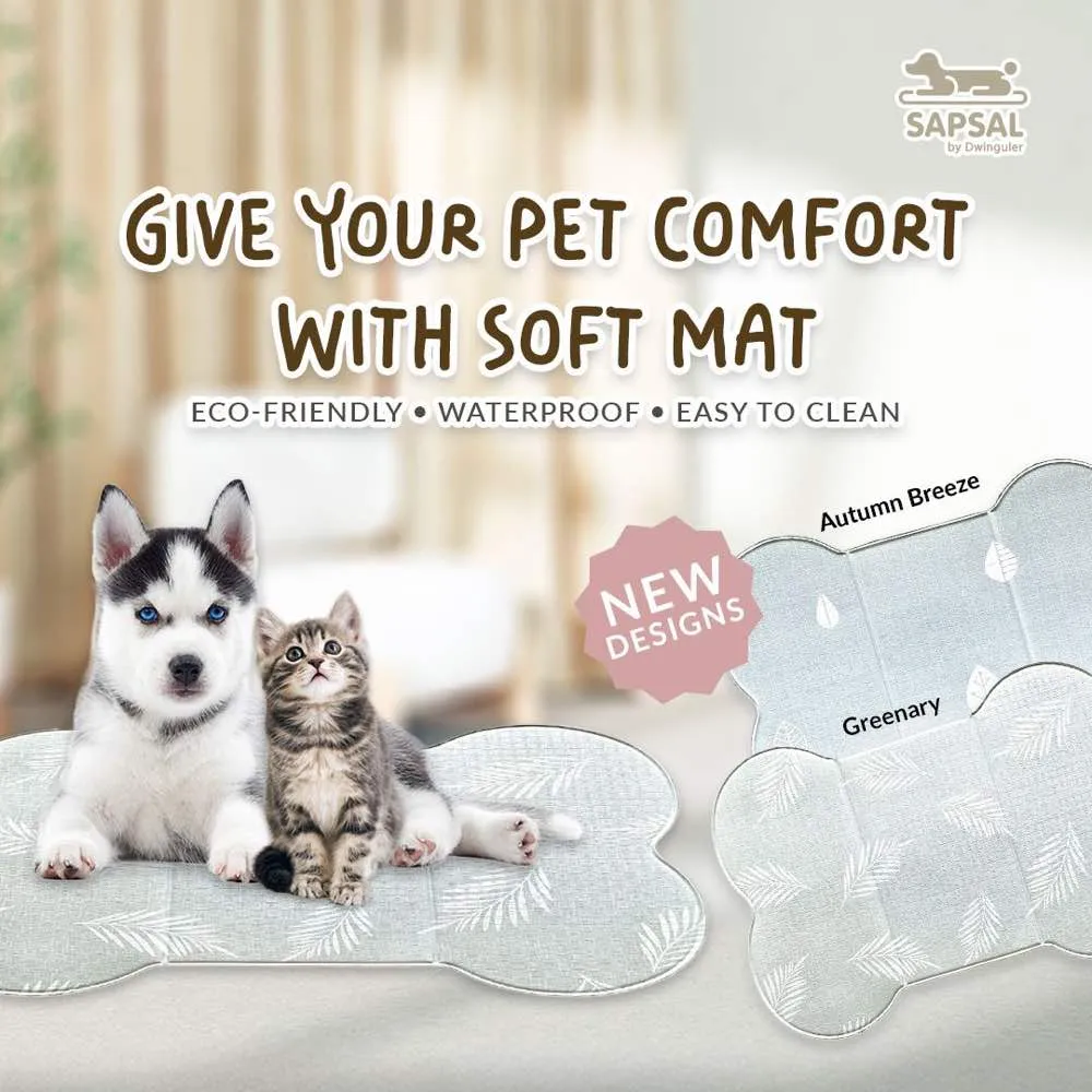 Sapsal Greenary Soft Pet Mat (Small)