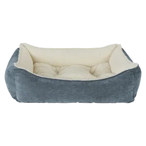 Scoop Bed | Mineral Washed Microvelvet