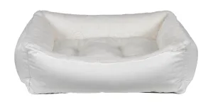 Scoop Bed | Winter White Sheepskin Faux Fur