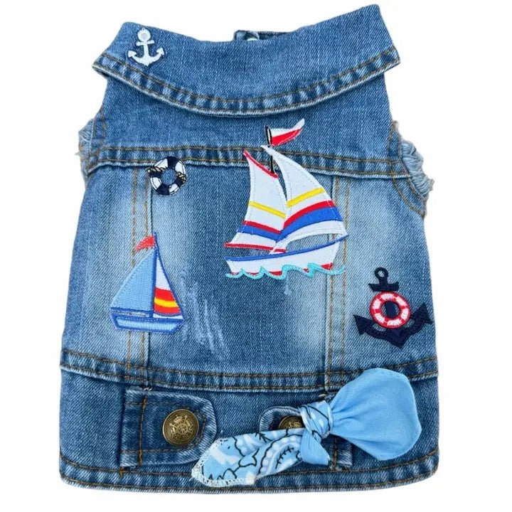 Seven Seas Denim Vest