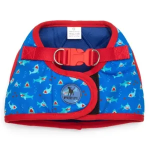 Sidekick Printed Chomp Harness - Blue