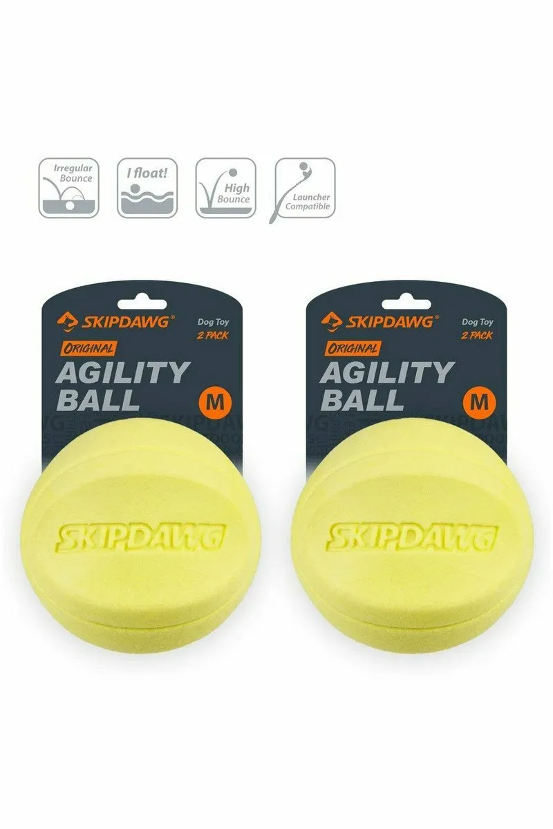 SKIPDAWG Dog  Ball Pack of 2