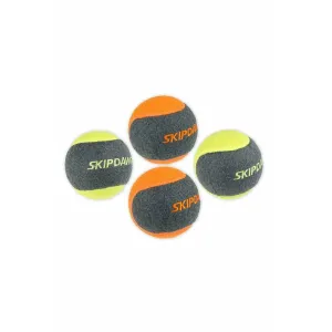 SKIPDAWG Squeaky Dog Tennis Balls (Pack of 4)