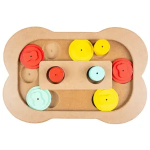 Slide `N Snack Puzzle - Bone 28X19X2,5Cm Multicolour