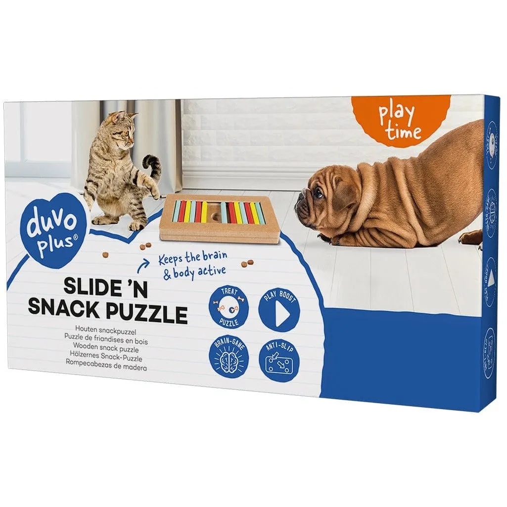 Slide `N Snack Puzzle - Rectangle 28,5X15X3Cm Multicolour