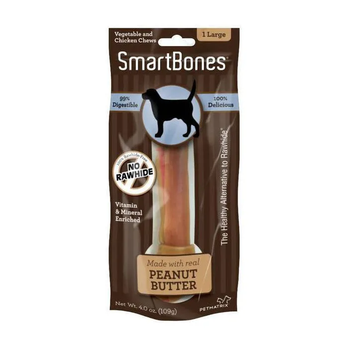 SmartBones Peanut Butter Large 1pc