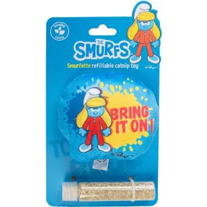 Smurfette catnip toy 11x2x9cm blue
