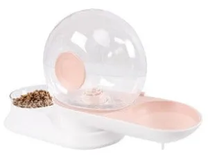 SNAIL COMBI Food & Water Dispenser 2800 ml / 240 g - Pink