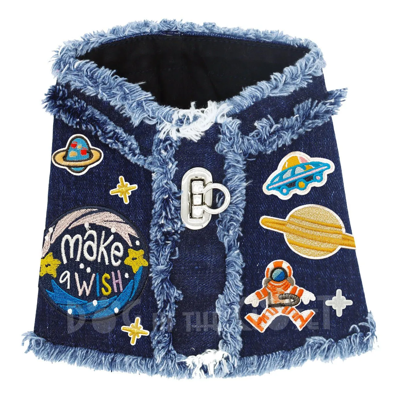 Space Denim Harness Vest in 3 Colors