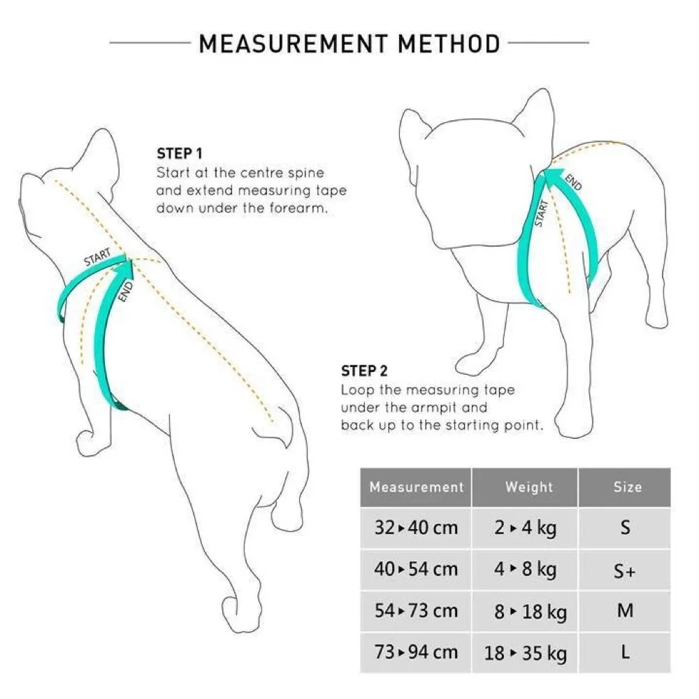 Sputnik Comfort Dog Harness (Yellow)