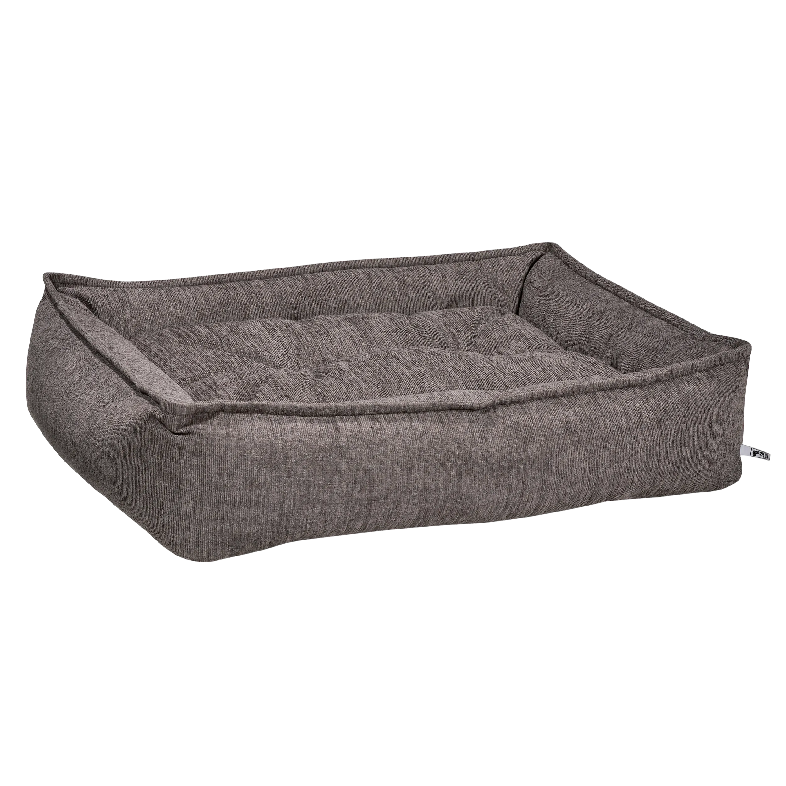Sterling Chenille Lounge Bed | Charcoal