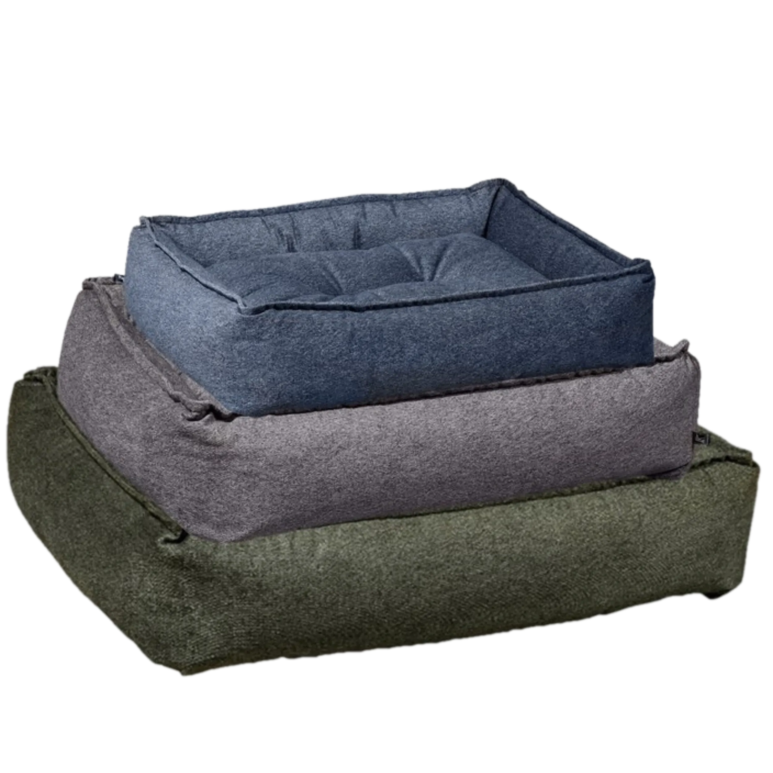 Sterling Chenille Lounge Bed | Charcoal