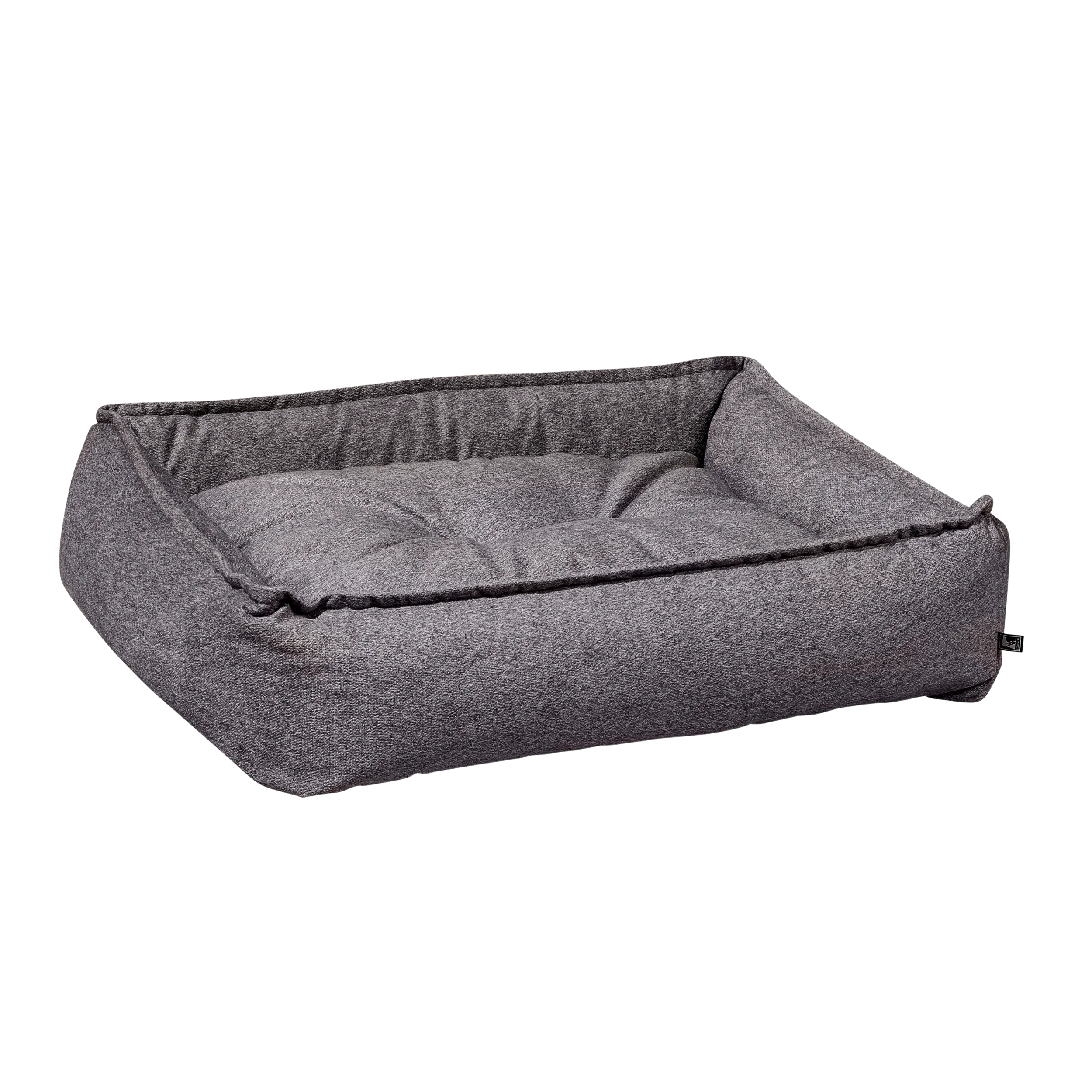 Sterling Microvelvet Lounge Bed | Gravel