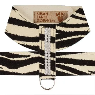 Susan Lanci 4 Row Giltmore Tinkie Harness- Jungle Print Collection