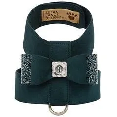 Susan Lanci AB Crystal Stellar Big Bow Tinkie Harness in Emerald