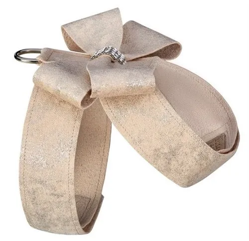 Susan Lanci Champagne Glitzerati Nouveau Bow Tinkie Harness