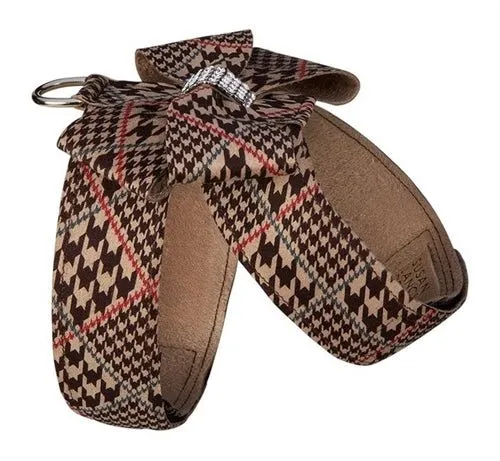 Susan Lanci Classic Glen Houndstooth Nouveau Bow Tinkie Harness