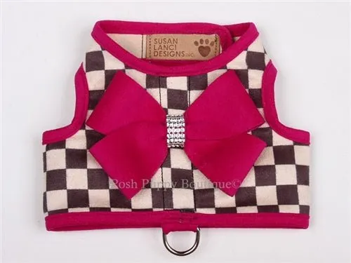 Susan Lanci Contrasting Trim Bailey Harnesses- Windsor Check Collection