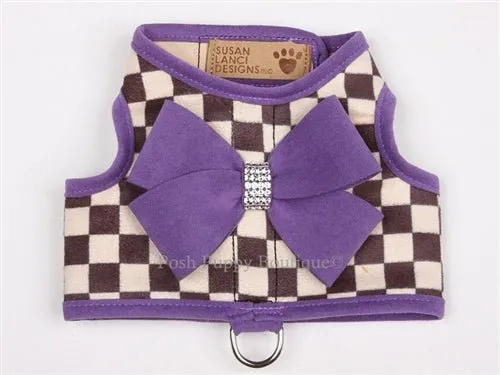 Susan Lanci Contrasting Trim Bailey Harnesses- Windsor Check Collection