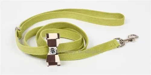 Susan Lanci Contrasting Trim Tinkie Harnesses- Windsor Check Collection -Big Bow Style in Many Colors